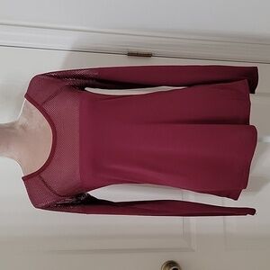 Zoozats Size S VA Tech Long Sleeve Athletic Shirt w/ Mesh Gently Used Condition